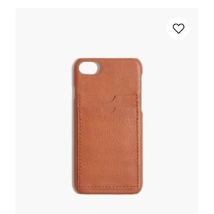 Leather carryall case for iPhone 6/7/8